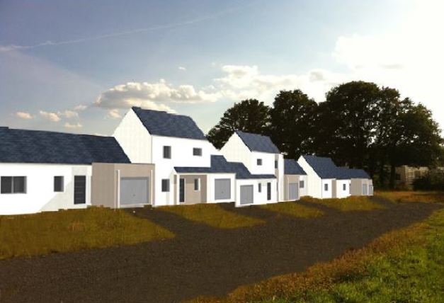 Habitat 44 construit 8 logements individuels abordables à Plessé