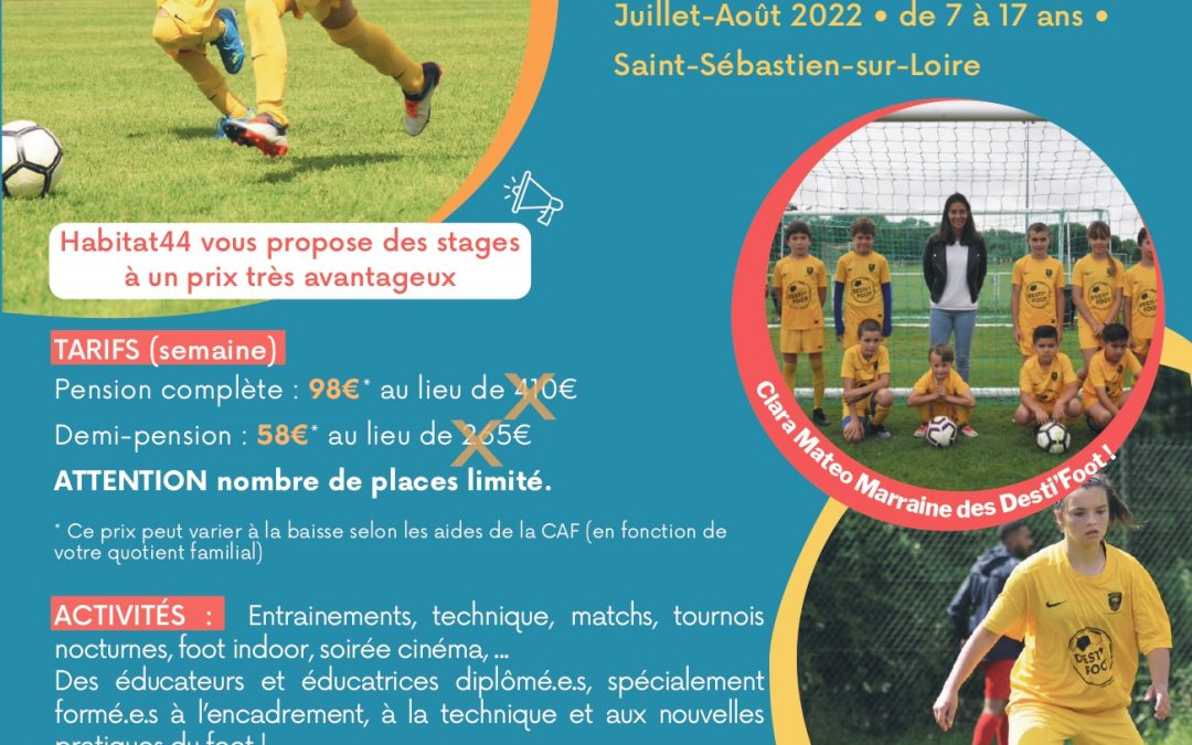Membre de la société de coordination Uniter, Habitat44 propose un partenariat avec la ligue de football des Pays de la Loire