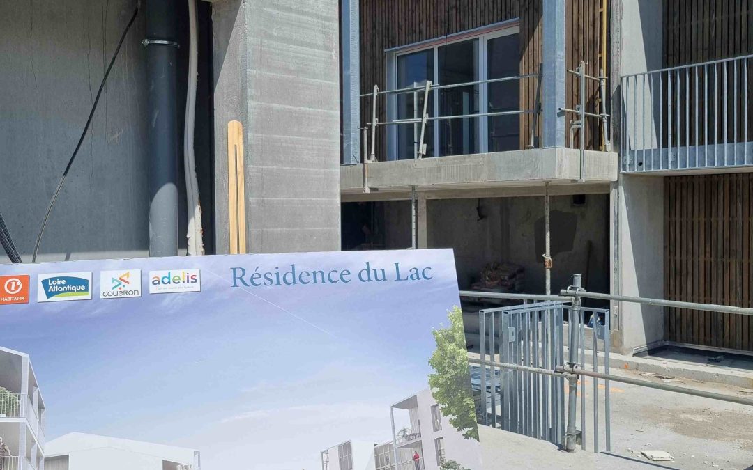 La résidence du Lac à Couëron sera livrée dans quelques mois