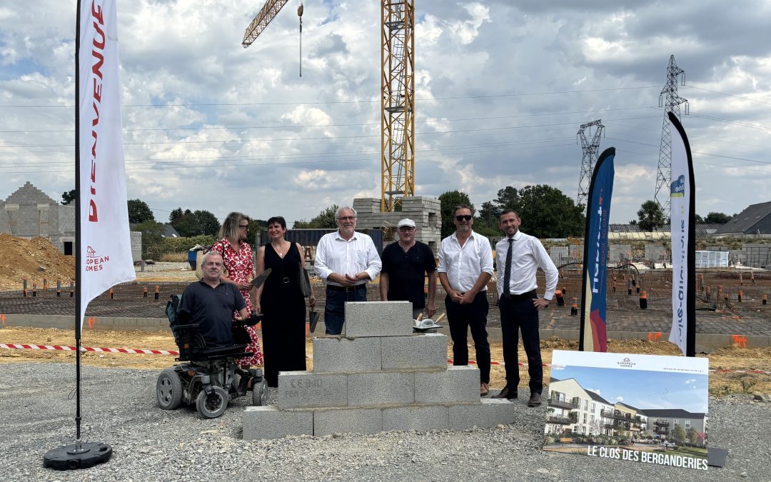 Habitat 44 pose la première pierre de sa première opération à Missillac